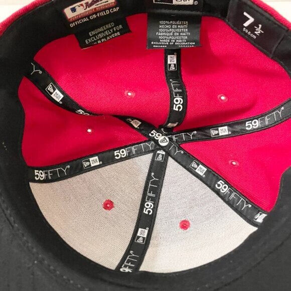 St Louis Cardinals Hat Men Size 7 1/2 New Era Official On Field Cap MLB - Picture 12 of 15